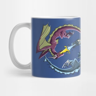 Duality Dragon Fight Mug